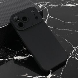 Silikonska futrola Teracell Giulietta - iPhone 17 Pro Max 6.9 mat crna.