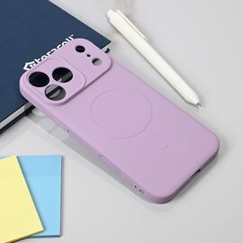 Silikonska futrola Teracell Giulietta Magsafe - iPhone 17 Pro Max 6.9 ljubicasta.