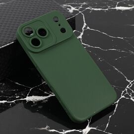 Silikonska futrola Teracell Giulietta - iPhone 17 Pro Max 6.9 mat zelena.