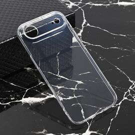 Silikonska futrola Teracell Giulietta - iPhone 17 Air Transparent.
