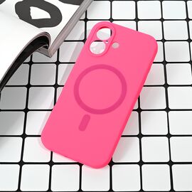 Futrola Magsafe Pure color - iPhone 17 pink.