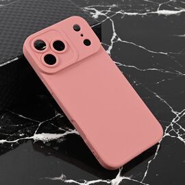 Silikonska futrola Teracell Giulietta - iPhone 17 Pro Max 6.9 mat tamno roze.
