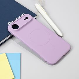 Silikonska futrola Teracell Giulietta Magsafe - iPhone 17 Air ljubicasta.