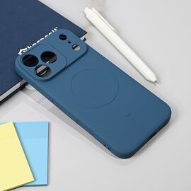 Silikonska futrola Teracell Giulietta Magsafe - iPhone 17 Pro Max 6.9 plava.