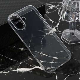 Silikonska futrola Ultra Thin - iPhone 17 Transparent.