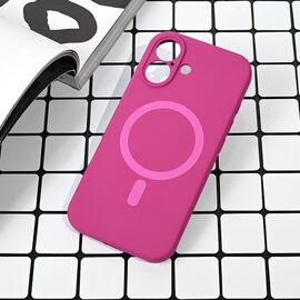 Futrola Magsafe Pure color - iPhone 17 tamno pink.