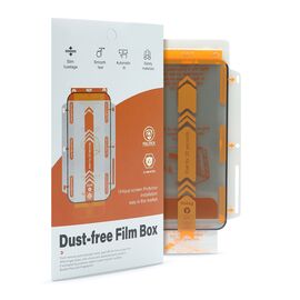 Zastitna folija za ekran GLASS PRIVACY 2.5D dust free - iPhone 17 Pro (6.3) (MS).