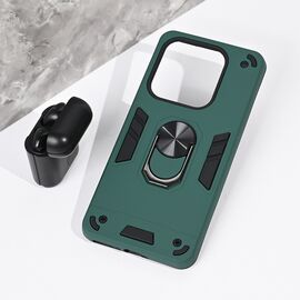 Futrola Hard Ring - Xiaomi Redmi Note 14 5G tamno zelena.