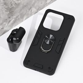 Futrola Hard Ring - Xiaomi Redmi Note 14 5G crna.
