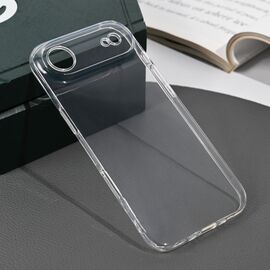 Silikonska futrola Skin - iPhone 17 Air Transparent.