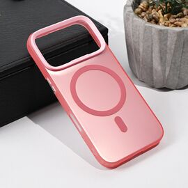 Futrola Magsafe providna - iPhone 17 Pro roze.