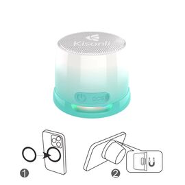 Bluetooth zvucnik Kisonli C100 mint.