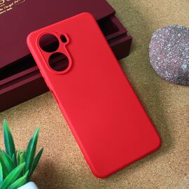 Silikonska futrola Teracell Giulietta - Huawei Nova 10 SE mat crvena.