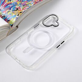 Futrola Magsafe Color Pop - iPhone 16 6.1 bela.