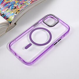 Futrola Magsafe Color Pop - iPhone 15 6.1 ljubicasta.
