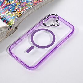 Futrola Magsafe Color Pop - iPhone 16 6.1 ljubicasta.