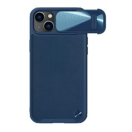 Futrola Nillkin Cam Shield Leather S - iPhone 14 (6.1) plava (MS).