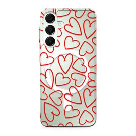 Futrola silikonska print MagSafe - Samsung A166 Galaxy A16 5G my love (MS).