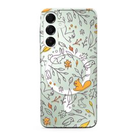 Futrola silikonska print MagSafe - Samsung A166 Galaxy A16 5G autumn (MS).
