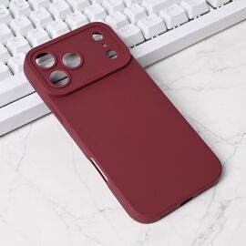 Futrola Silikon Pro Camera - iPhone 17 Pro Max 6.9 bordo.