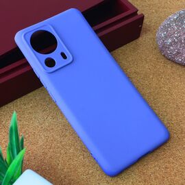 Silikonska futrola Teracell Giulietta - Xiaomi 13 Lite mat ljubicasta.