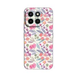 Silikonska futrola PRINT - Huawei Honor X6c Watercolor Flowers.