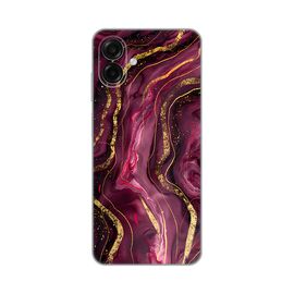 Silikonska futrola PRINT - Samsung A075F Galaxy A07 Burgundy.