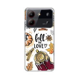 Silikonska futrola PRINT - ZTE Blade A54 Fall in Love.