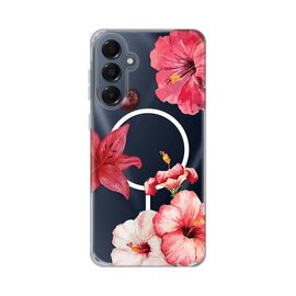Futrola print Magsafe - Samsung A165F Galaxy A16 Hibiscus.