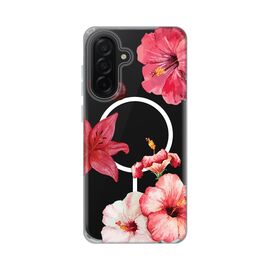 Futrola print Magsafe - Samsung A266 Galaxy A26 5G Hibiscus.