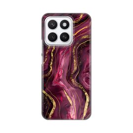 Silikonska futrola PRINT - Huawei Honor X8c Burgundy.