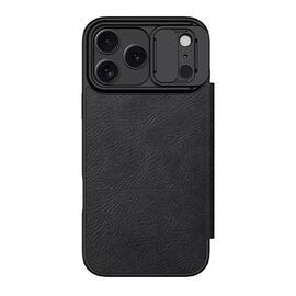Futrola NILLKIN QIN Pro - iPhone 17 Pro Max (6.9) crna (MS).