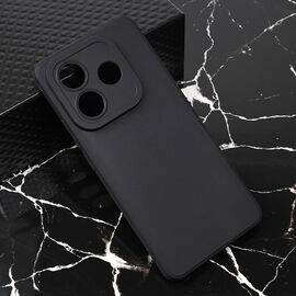 Silikonska futrola Teracell Giulietta - Xiaomi Redmi Note 14 5G (China) mat crna.