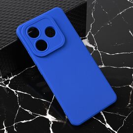 Silikonska futrola Teracell Giulietta - Xiaomi Redmi Note 14 5G (China) mat plava.