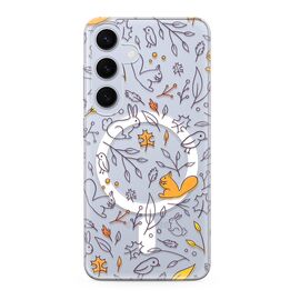 Futrola silikonska print MagSafe - Samsung S921 Galaxy S24 5G autumn (MS).