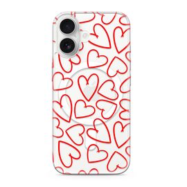 Futrola silikonska print MagSafe - iPhone 17 my love (MS).