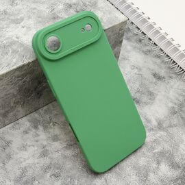 Silikonska futrola Pro Camera - iPhone 17 Air tamno zelena (MS).