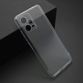 Silikonska futrola ultra tanka (skin) PROTECT - Xiaomi Redmi Note 12 Pro 5G providna (bela) (MS).