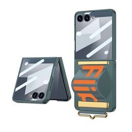 Futrola STRAP CASE - Samsung F751B Galaxy Z Flip 7 5G zelena (GKK case) (MS).