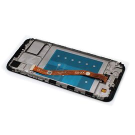 LCD displej (ekran) - Huawei Honor Play + Touch screen + frame black (crni) (MS).