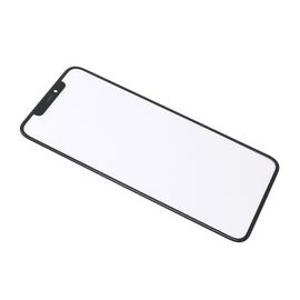 Staklo touchscreen-a - Iphone XS Max + OCA black (crni) (MS).