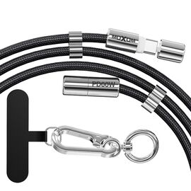 USB data kabl Moxom MX-CB312 Type C to Type C strap crni (MS).