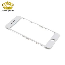 Staklo touchscreen-a - Iphone 7 + frame (Crown Quality) white (beli) (MS).