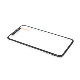 Staklo touchscreen-a - iPhone 11 + frame black (crni) (MS).