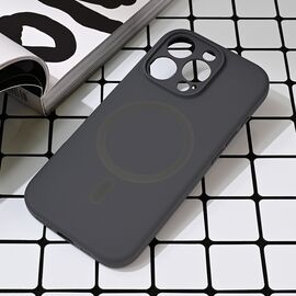 Futrola Magsafe Pure color - iPhone 16 Pro siva.