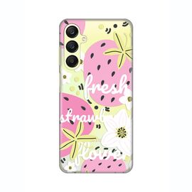 Silikonska futrola PRINT Skin - Samsung A256 Galaxy A25 5G Fresh Pink.