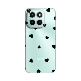 Silikonska futrola PRINT Skin - Huawei Honor X6c Hearts.