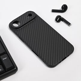 Futrola Carbon fiber - iPhone 17 Air crna.