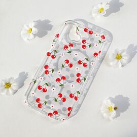 Futrola print Magsafe - iPhone 17 Cute Cherries.