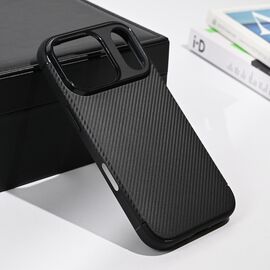 Futrola Defender Carbon - iPhone 17 Pro crna.